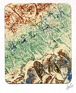 collograph_print_cliff_face