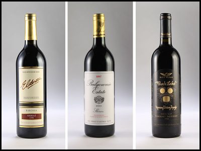 photography of wine bottles